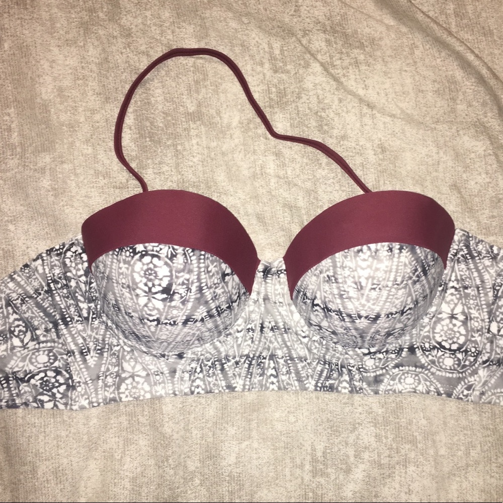 Printed Push Up Bikini Top